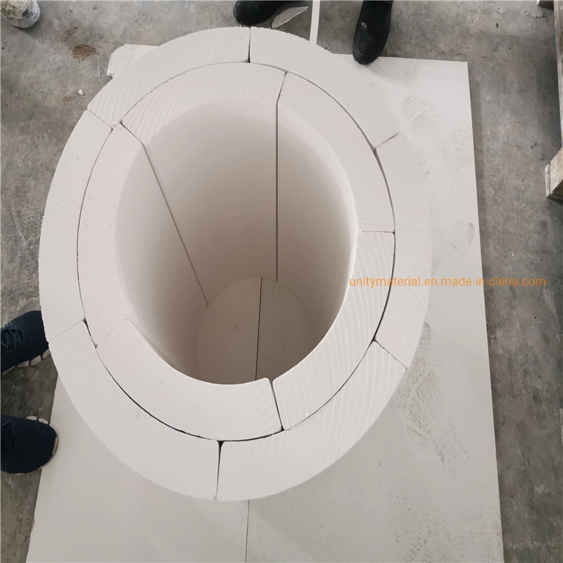 650c Industrial Insulation Calcium Silicate Pipe Cover Section