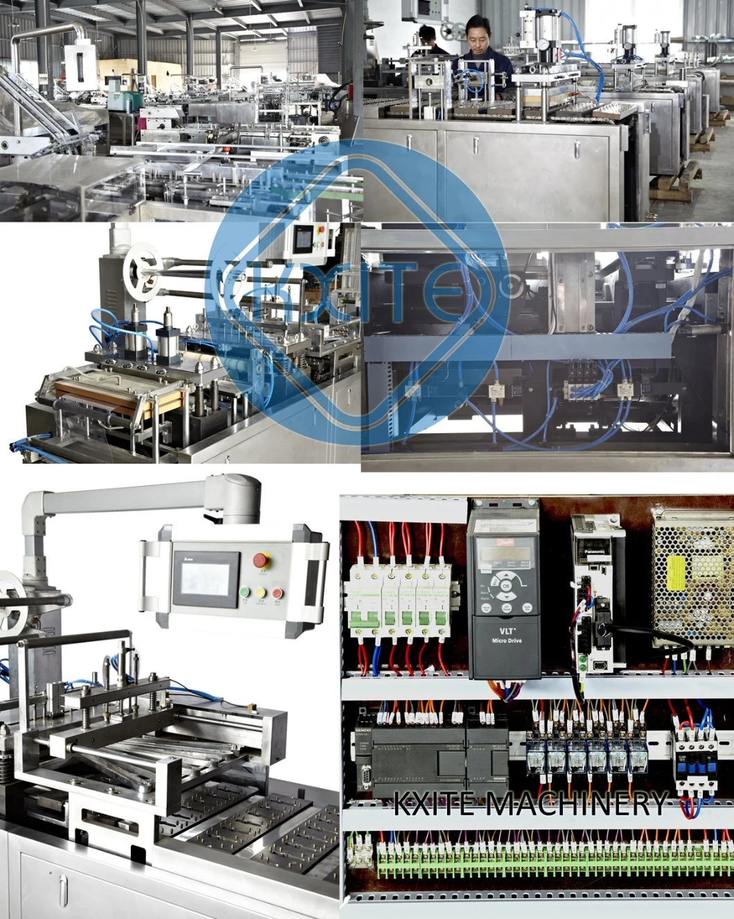 Automatic Blister Clamshell Forming with Paper Card Packaging Machine