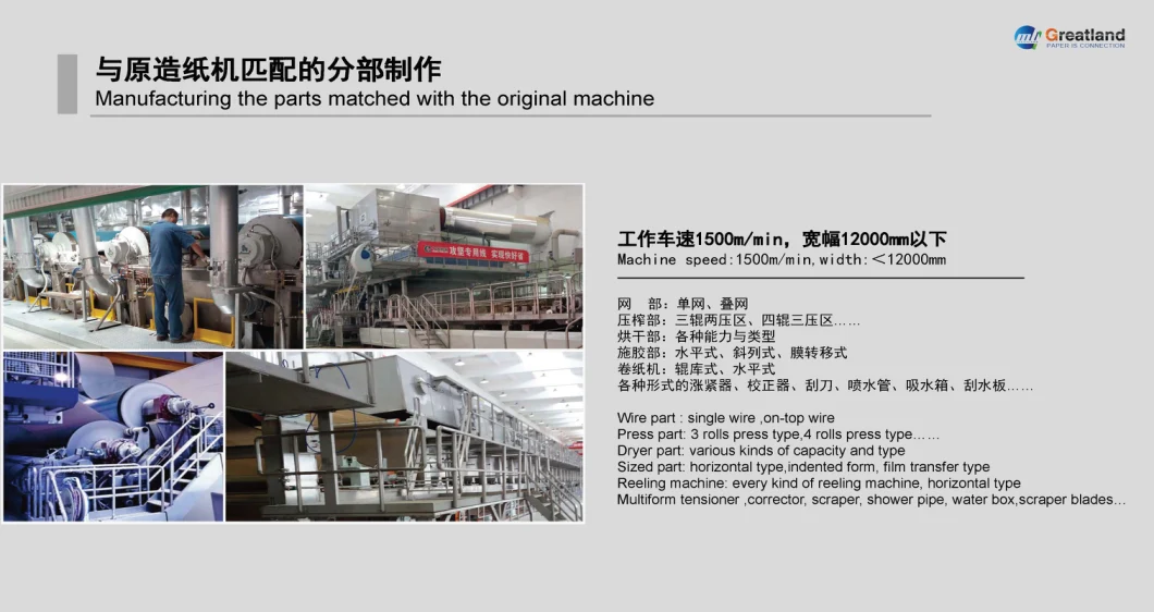 China Suppliers Paper Mill Press Section for Paper Machine
