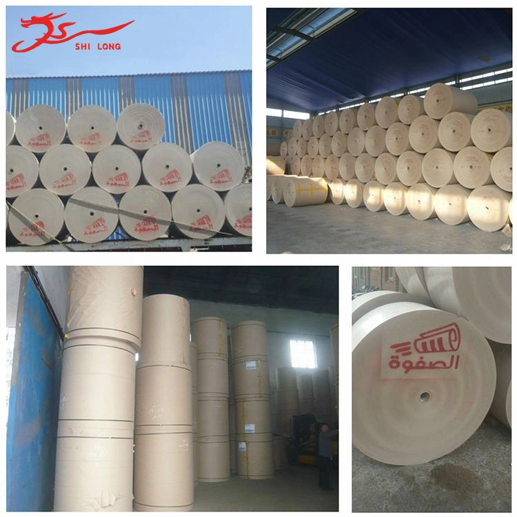 Easy Cooperating Fluting and Testliner Paper Corrugated Cardboard Processing Machine