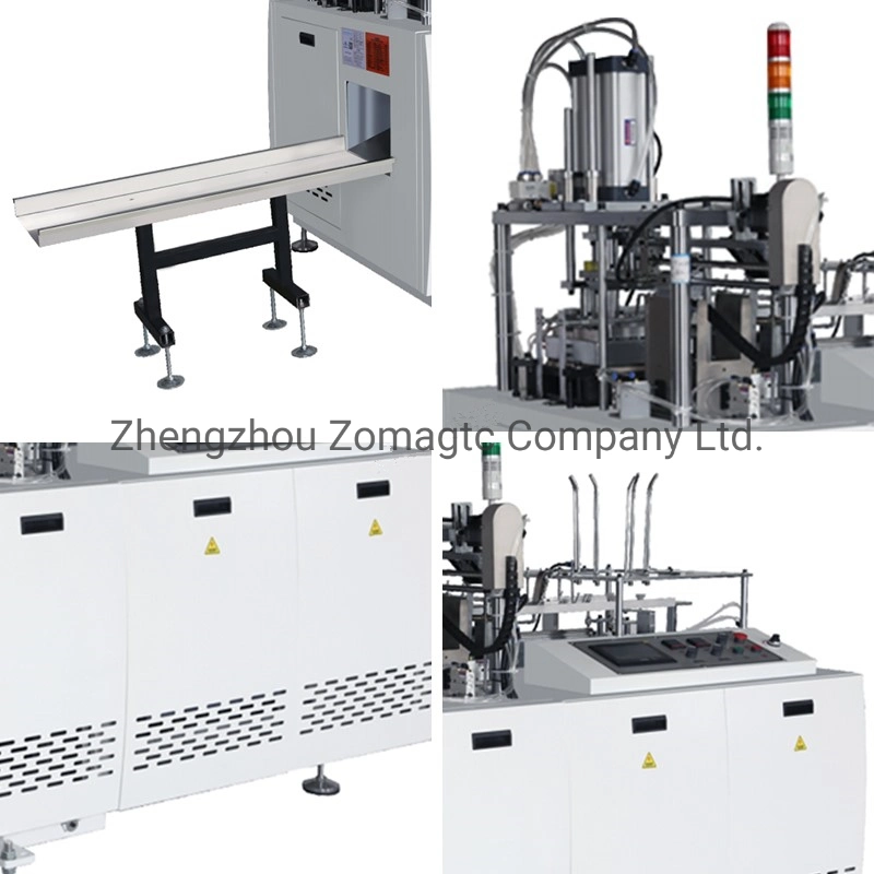 Auto Production Line Disposable Box Making Machine Paper Lunch Box Forming Machine