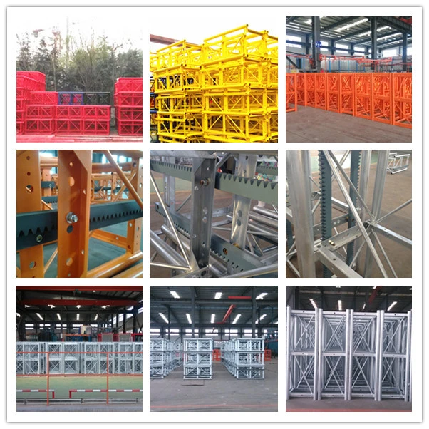 Safety Wholesale New Type Construction Building Hoist Mast Sections for Sale