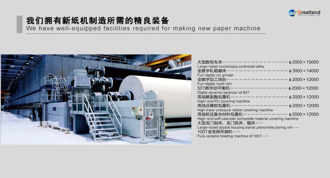 China Suppliers Paper Mill Press Section for Paper Machine