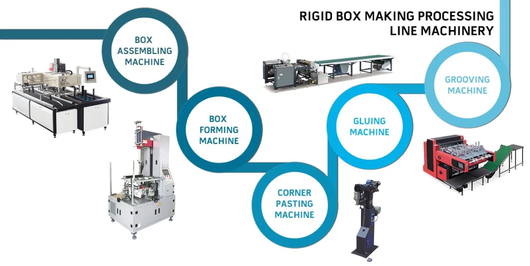 Automatic Rigid Box Making Machine Paper Box Forming Machine