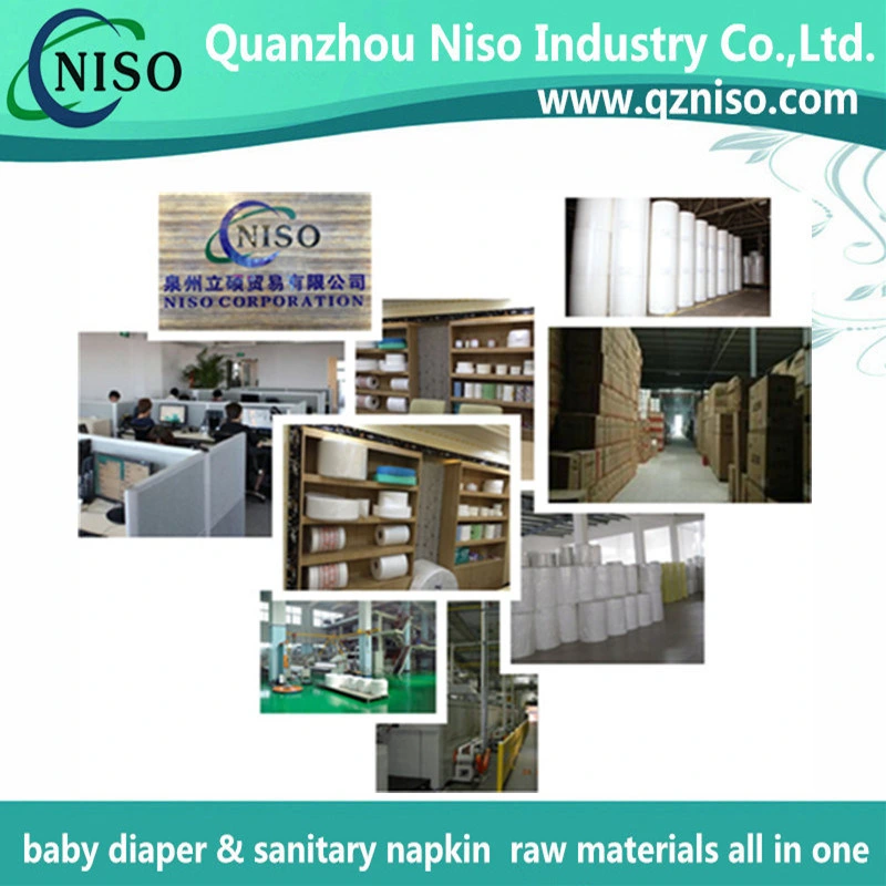 Baby Diaper Raw Materials Fluff Pulp with Competitive Price (FP-09)