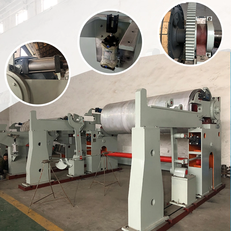 High Speed Automatic Tissue Toilet Paper Roll Winding Machine