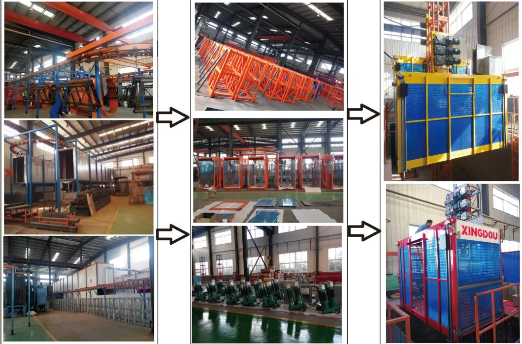 650*1508 Mast Section for Building Elevator and Construction Machine