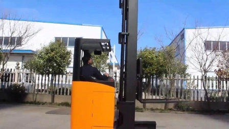1.5-3 Ton 4 Wheel AC Motor Truck Li-ion Battery Reach Electric Forklift for Material Handing