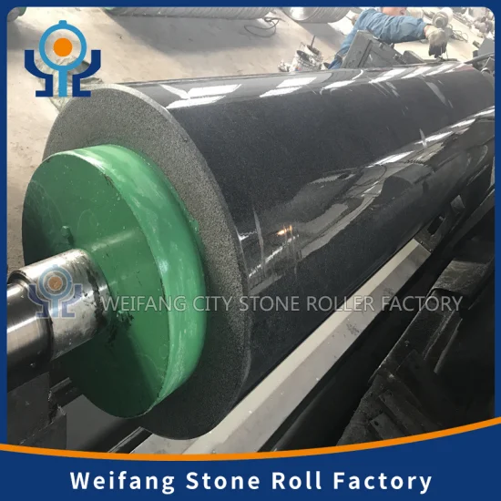 2022 New High Quality High Performance Granite Stone Roller for Paper Mill