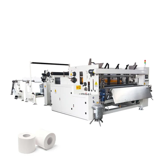 Low Cost Toilet Paper Roll Making Machine Toilet Paper Rewinding Machine Production Line
