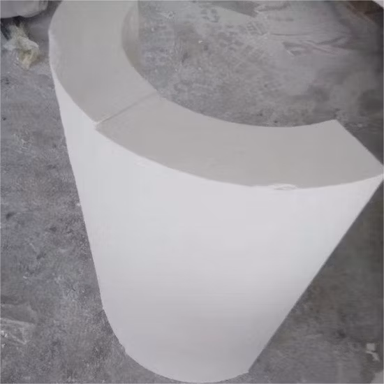 Factory Price Asbestos Free Calcium Silicate Insulation Pipe Section Cover Sections