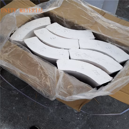 25 50 75 100mm Thick High Temperature Asbestos Free Calcium Silicate Pipe Section for Pipe Lines Pipelines